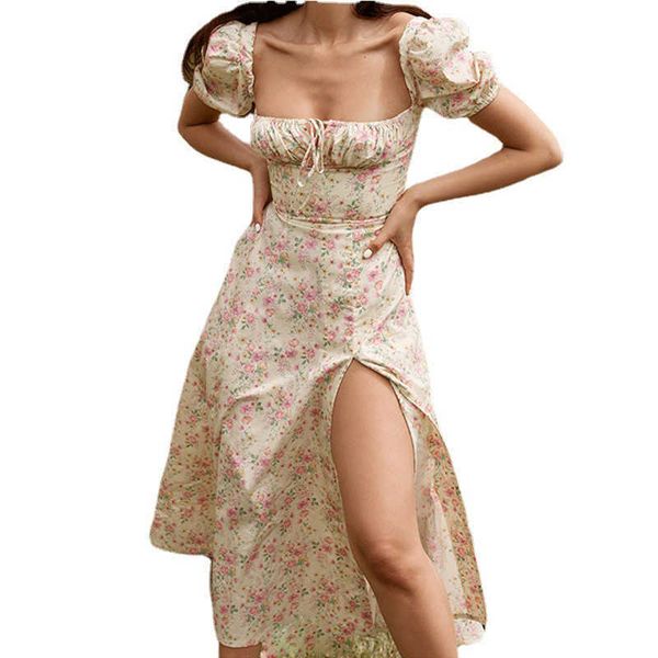 2023 new fashion summer bubble sleeve fragmented flower ladies lace dresses up high long women's dress21, White;black
2023 new fashion summer bubble sleeve fragmented flower ladies lace dresses up high long women's dress21, White;black