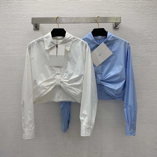 23ss high neck blouse women shirt women designer clothes elegant and elegant half buckle front with lapel slim fit short sleeve casual shirt, White
23ss high neck blouse women shirt women designer clothes elegant and elegant half buckle front with lapel slim fit short sleeve casual shirt, White