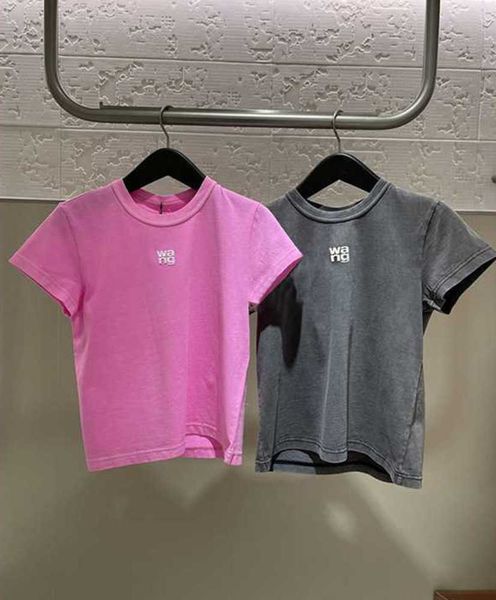 aw king 2023 spring designer summer new women's cotton foam letter printing wang old short-sleeved t-shirt fashion all-match66, White
aw king 2023 spring designer summer new women's cotton foam letter printing wang old short-sleeved t-shirt fashion all-match66, White