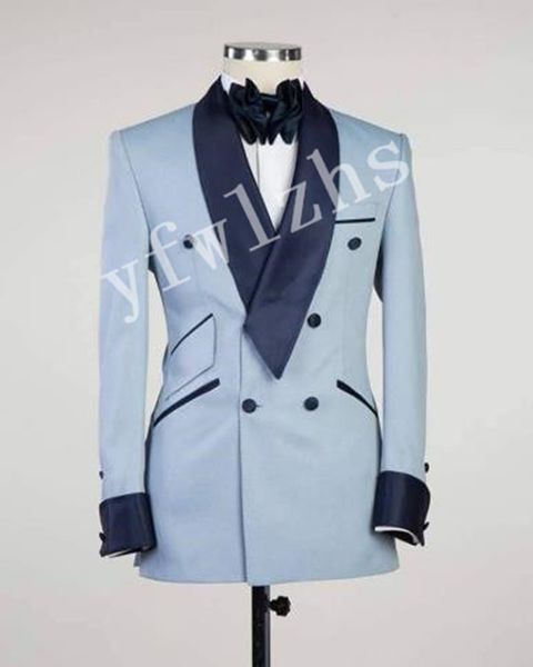 handsome double-breasted tuxedos groom shawl lapel men suits mens wedding tuxedo costumes de pour hommes jacket pants tie y68511116, Black;gray
handsome double-breasted tuxedos groom shawl lapel men suits mens wedding tuxedo costumes de pour hommes jacket pants tie y68511116, Black;gray