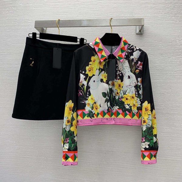 23ss skirt set women designer clothes animal print long-sleeved lapel short shirt high-waisted buttocks show thin skirt suit women clothes, White
23ss skirt set women designer clothes animal print long-sleeved lapel short shirt high-waisted buttocks show thin skirt suit women clothes, White