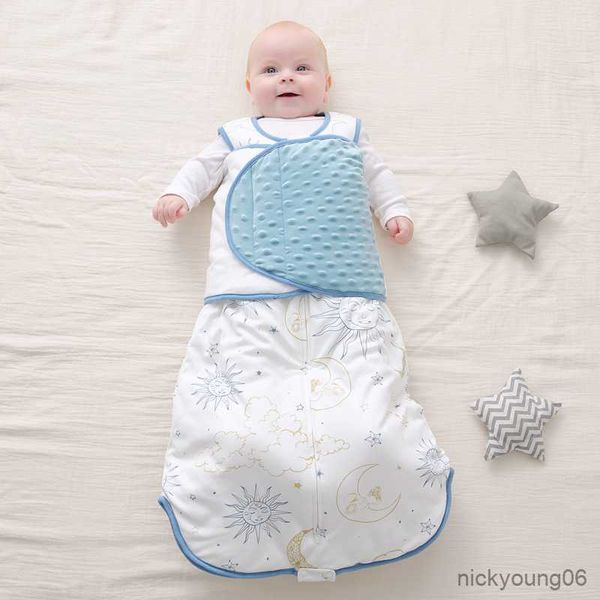 sleeping bags newborns swaddle soft breathable cotton infants newborn thick warm bag adjustable toddlers wrap cloth blanket r230614
sleeping bags newborns swaddle soft breathable cotton infants newborn thick warm bag adjustable toddlers wrap cloth blanket r230614