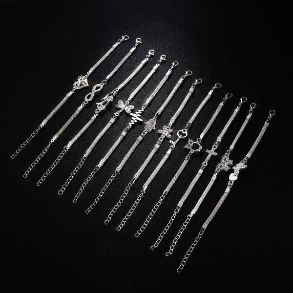 11pcs european and american fashion new product animal bracelet owl butterfly for men women hand ornament, Golden;silver
11pcs european and american fashion new product animal bracelet owl butterfly for men women hand ornament, Golden;silver