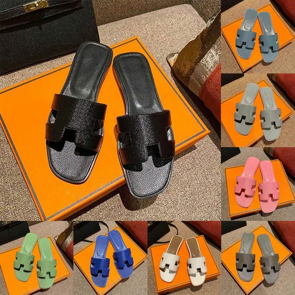 latest womens designer sandals slippers women woman oran lazy fashion luxurys brands calfskin slides epsom patent leather flat h series ladi, Black
latest womens designer sandals slippers women woman oran lazy fashion luxurys brands calfskin slides epsom patent leather flat h series ladi, Black