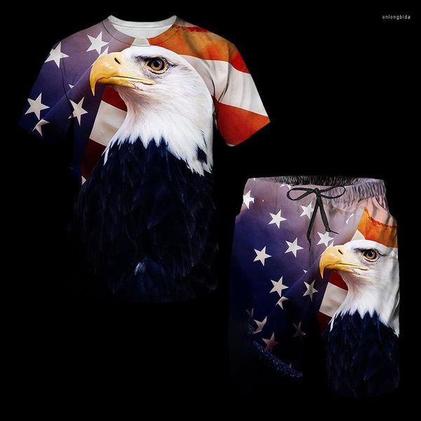 men's tracksuits independence day summer men's t-shirt beach pants eagle usa flag 3d print swimming trunks leisure fashion short s, Gray
men's tracksuits independence day summer men's t-shirt beach pants eagle usa flag 3d print swimming trunks leisure fashion short s, Gray
