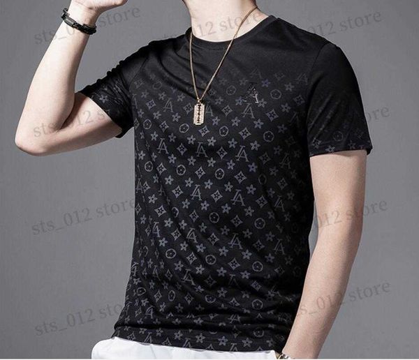 men's t-shirts short-sleeved summer new slim half-sleeve printing drill personality trendy ins round neck men's t-shirt black t230, White;black
men's t-shirts short-sleeved summer new slim half-sleeve printing drill personality trendy ins round neck men's t-shirt black t230, White;black