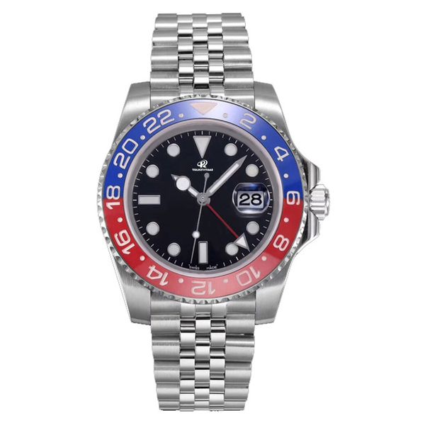men's watch designer watch watch for man batman batgirl pepsi sprite root beer gmt 40mm wristwatch 2813 movement jubilee stainless stee, Slivery;brown
men's watch designer watch watch for man batman batgirl pepsi sprite root beer gmt 40mm wristwatch 2813 movement jubilee stainless stee, Slivery;brown