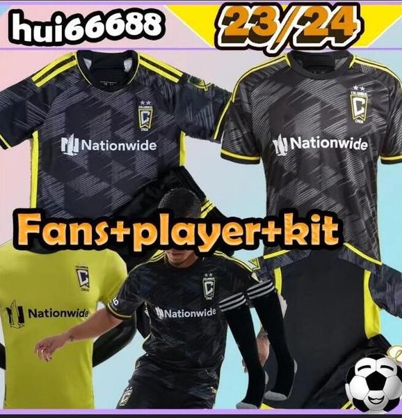 23/24 columbus soccer jerseys crew 2023 2024 home away jonathan degenek nagbe p.santos cucho zelarayan zardes vallecilla fans player kit kid, Black;yellow
23/24 columbus soccer jerseys crew 2023 2024 home away jonathan degenek nagbe p.santos cucho zelarayan zardes vallecilla fans player kit kid, Black;yellow