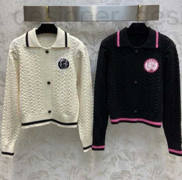 women's sweaters designer 23ss spring new casual fashion crew neck knitwear women designer womens clothing d04m, White;black
women's sweaters designer 23ss spring new casual fashion crew neck knitwear women designer womens clothing d04m, White;black