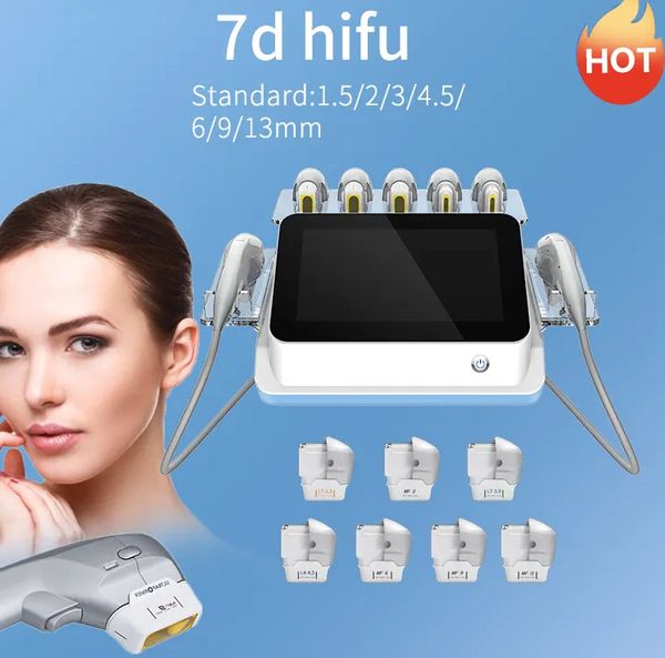2023 hifu 7d machine beauty hifu therapy 3d korea beauty personal care mini black hifu machine