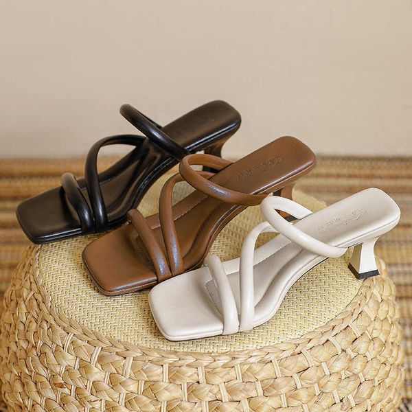 sandals slippers for women fashionable external wear 2023 new summer square toe high heels slim heels fairy style one line sandals women, Black
sandals slippers for women fashionable external wear 2023 new summer square toe high heels slim heels fairy style one line sandals women, Black
