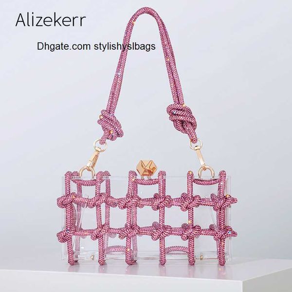 totes clear acrylic box diamond evening clutch bags women 2023 luxury designer hand woven knotted rope rhinestone purses wedding party
totes clear acrylic box diamond evening clutch bags women 2023 luxury designer hand woven knotted rope rhinestone purses wedding party