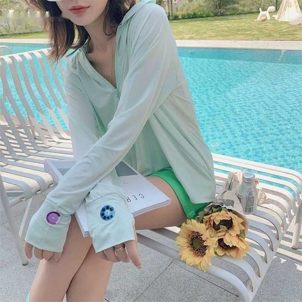 2023 new sun protection clothing women's summer thin coat ice silk breathable uv mid length clothingkhf0, Black
2023 new sun protection clothing women's summer thin coat ice silk breathable uv mid length clothingkhf0, Black