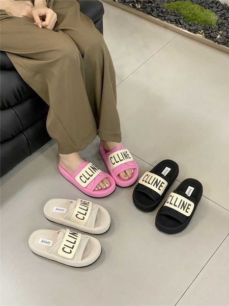 2023 shougu super black for women's velcro casual fashion thick sole outerwear slim slippers
2023 shougu super black for women's velcro casual fashion thick sole outerwear slim slippers