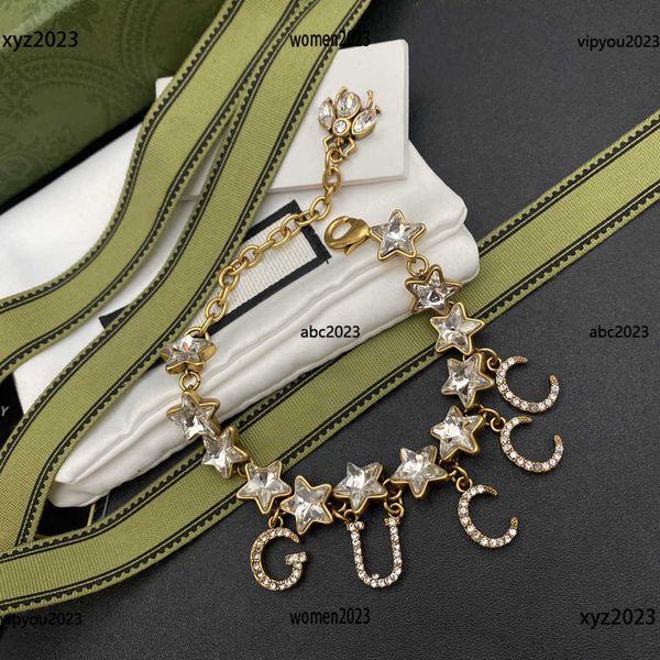 women designer bracelet fashion shiny pentagram diamond beads jewelry letter pendant design beaded bracelets #including box, Black
women designer bracelet fashion shiny pentagram diamond beads jewelry letter pendant design beaded bracelets #including box, Black