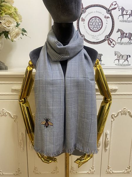 women's long scarf scarves shawl 100% wool material embroidery letters plain size 190cm - 42cm, Blue;gray
women's long scarf scarves shawl 100% wool material embroidery letters plain size 190cm - 42cm, Blue;gray