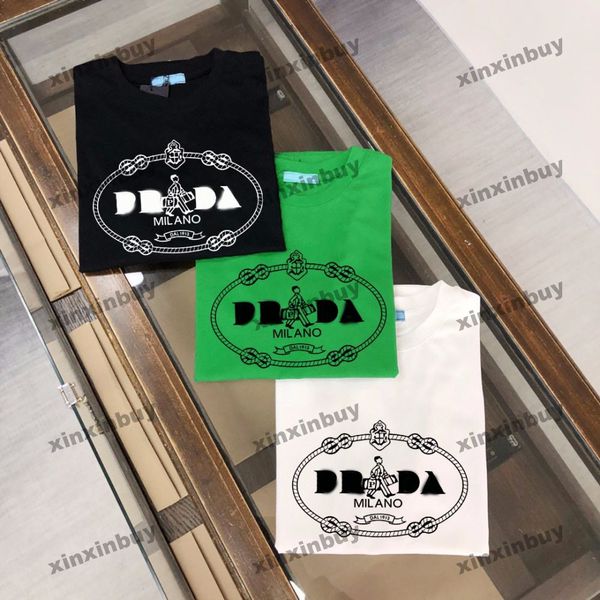 xinxinbuy men designer tee t shirt 23ss rope triangle label milano letter short sleeve cotton women black white m-3xl, Black;brown
xinxinbuy men designer tee t shirt 23ss rope triangle label milano letter short sleeve cotton women black white m-3xl, Black;brown