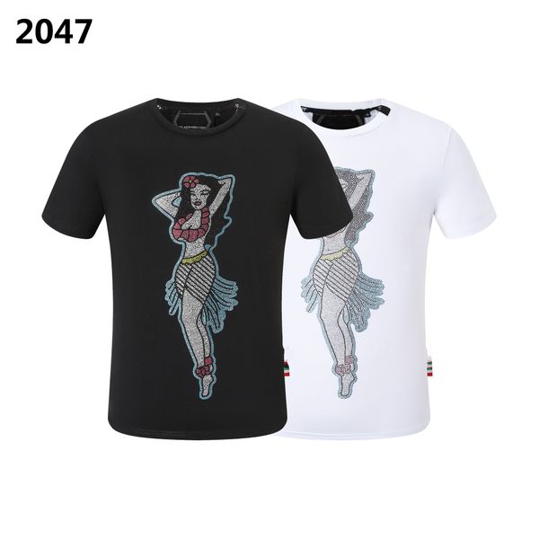phillip plain summer men's skull rhinestone t-shirt beads fashion designer men's t-shirt qp letter embroidery men's women, White;black
phillip plain summer men's skull rhinestone t-shirt beads fashion designer men's t-shirt qp letter embroidery men's women, White;black