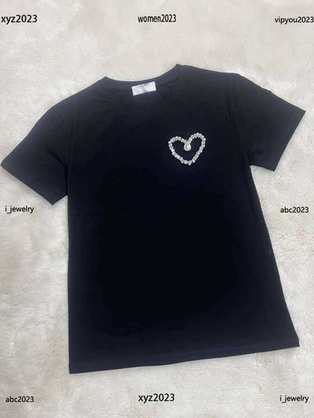 luxury plus size women designer t-shirt fashion shiny heart shaped beads tees size s-xl multi color optional short sleeve luxurious, White
luxury plus size women designer t-shirt fashion shiny heart shaped beads tees size s-xl multi color optional short sleeve luxurious, White