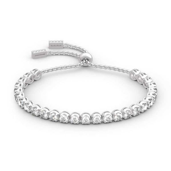classic round cut zircon diamond adjustable 925 sterling silver tennis bracelet for women
classic round cut zircon diamond adjustable 925 sterling silver tennis bracelet for women