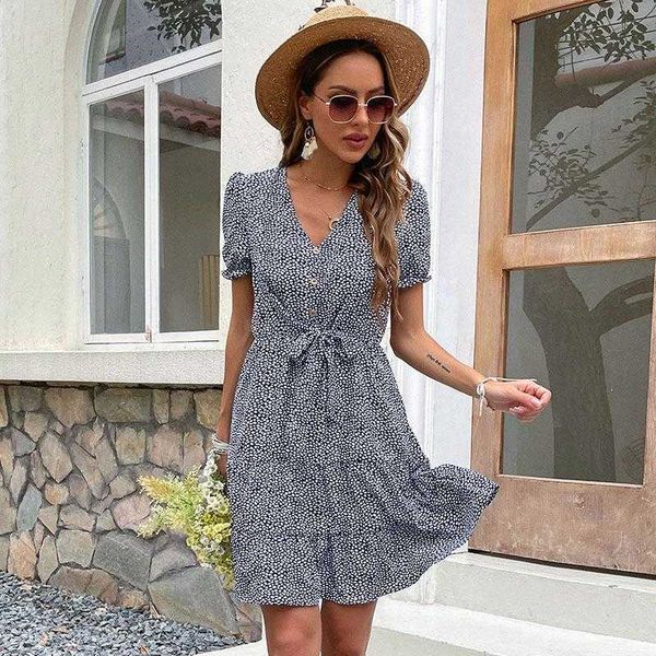 summer fashion womens clothing printed short cartoon dress, Black;gray
summer fashion womens clothing printed short cartoon dress, Black;gray