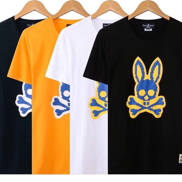 psycho bunny men's short t-shirt colorful skull rabbit hoodlum rabbit round neck european and american street fashion couple t-shirt, White;black
psycho bunny men's short t-shirt colorful skull rabbit hoodlum rabbit round neck european and american street fashion couple t-shirt, White;black