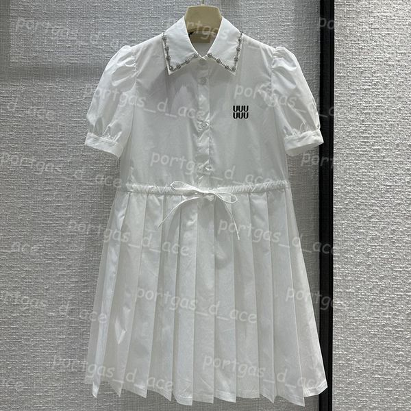 women casual dress pleated short sleeve white dress summer street style dresses, Black
women casual dress pleated short sleeve white dress summer street style dresses, Black
