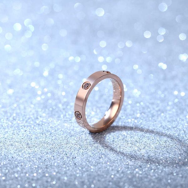 wholesale high-quality titanium steel all-nail ring ins card fashion rose gold stainless six-diamond couple, Silver
wholesale high-quality titanium steel all-nail ring ins card fashion rose gold stainless six-diamond couple, Silver