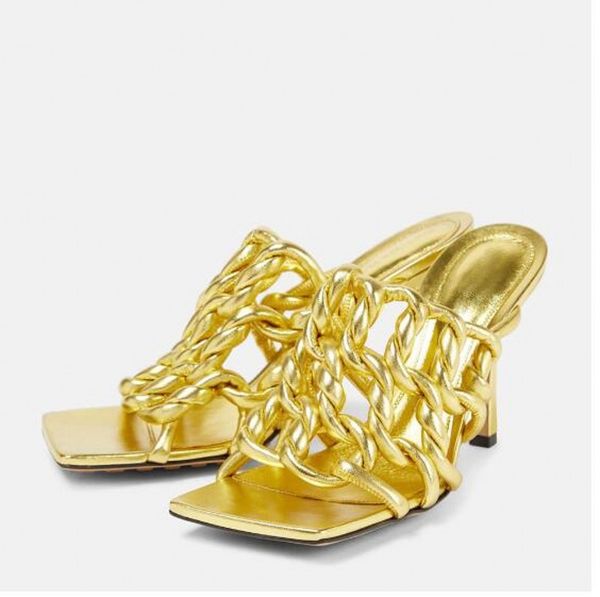 gold silver plaid weave slippers for women fashion square toe criss cross lady slides shoes, Black
gold silver plaid weave slippers for women fashion square toe criss cross lady slides shoes, Black