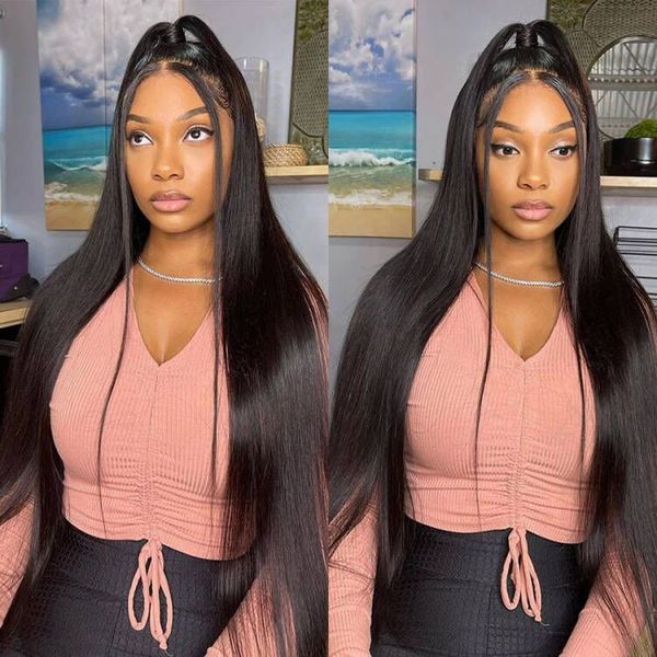 black long straight hair wig hd lace frontal wig transparent 13x4 lace frontal wig glueless lace front human hair for women, Black;brown
black long straight hair wig hd lace frontal wig transparent 13x4 lace frontal wig glueless lace front human hair for women, Black;brown