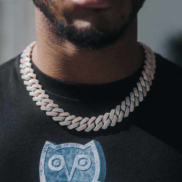 19mm cuban necklace prong cuban 2 tone rose 925 sterling silver hip hop moissanite cuban link chain
19mm cuban necklace prong cuban 2 tone rose 925 sterling silver hip hop moissanite cuban link chain