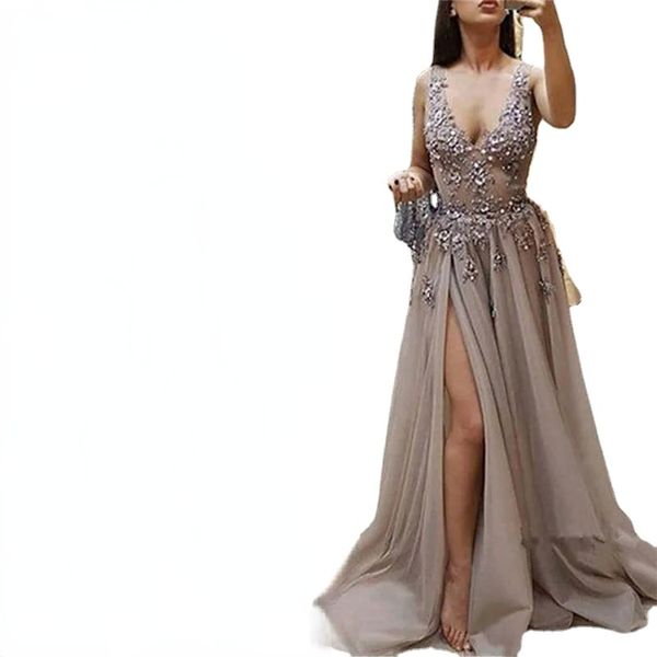 new v-neck applique beaded sleeveless a line prom party gown girls pageant formal dress custom evening dresses gown tulle, Black;red
new v-neck applique beaded sleeveless a line prom party gown girls pageant formal dress custom evening dresses gown tulle, Black;red