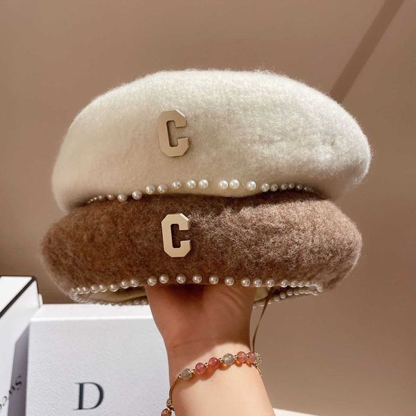 fashion newsboy cap designer luxury beret autumn and winter new wool pearl beret fashionable warm versatile c letter painter hat net red cas, Blue;gray
fashion newsboy cap designer luxury beret autumn and winter new wool pearl beret fashionable warm versatile c letter painter hat net red cas, Blue;gray