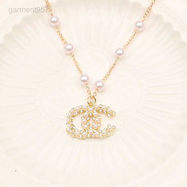 luxury designer brand double letter pendant necklaces chain 18k gold plated pearl crysatl rhinestone sweater long newklace for women wedding, Silver
luxury designer brand double letter pendant necklaces chain 18k gold plated pearl crysatl rhinestone sweater long newklace for women wedding, Silver