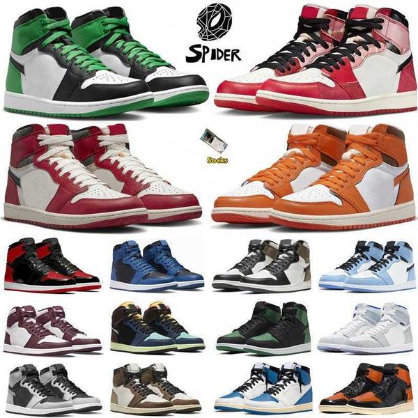 1s jumpman 1 mens basketball shoes spider-verse bred patent starfish chicago lost found university blue dark mocha lucky green men women tra
1s jumpman 1 mens basketball shoes spider-verse bred patent starfish chicago lost found university blue dark mocha lucky green men women tra