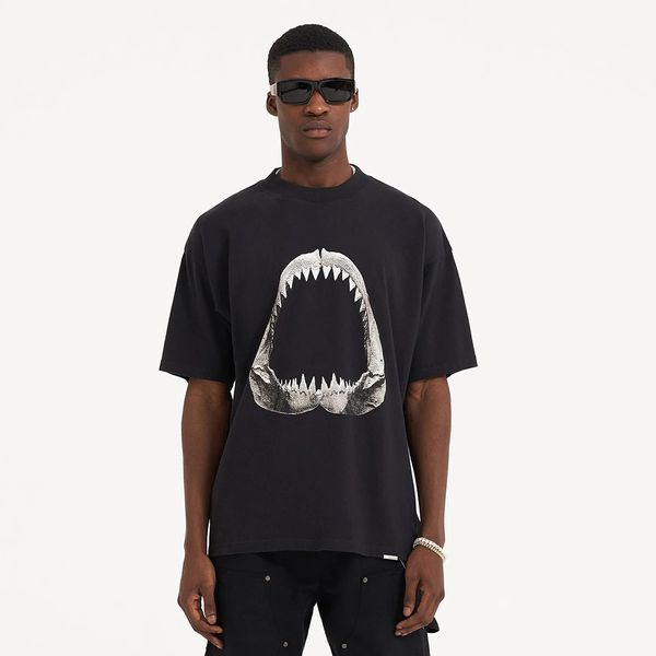 23ss new woman men's t-shirts vintage washed vacation shark jaws t-shirt classic printed short sleeve casual summer fashion breathable, White;black
23ss new woman men's t-shirts vintage washed vacation shark jaws t-shirt classic printed short sleeve casual summer fashion breathable, White;black
