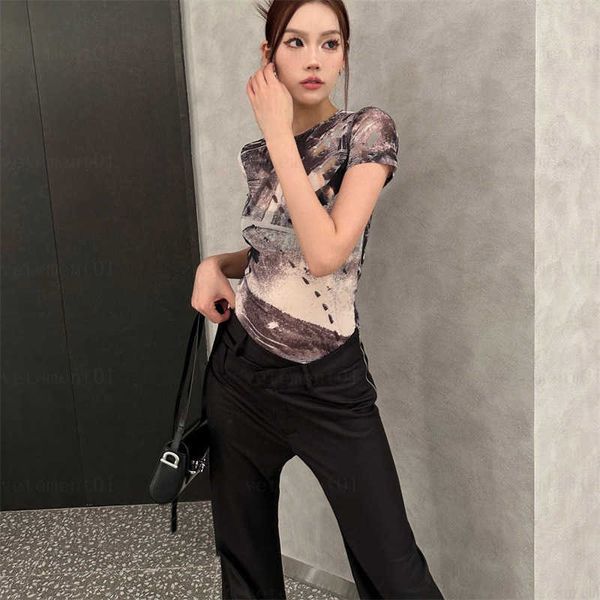 summer fashion tshirt designer women letter mesh print round neck short sleeve girls hanging-out designer shirt womens clothing 0607, White
summer fashion tshirt designer women letter mesh print round neck short sleeve girls hanging-out designer shirt womens clothing 0607, White