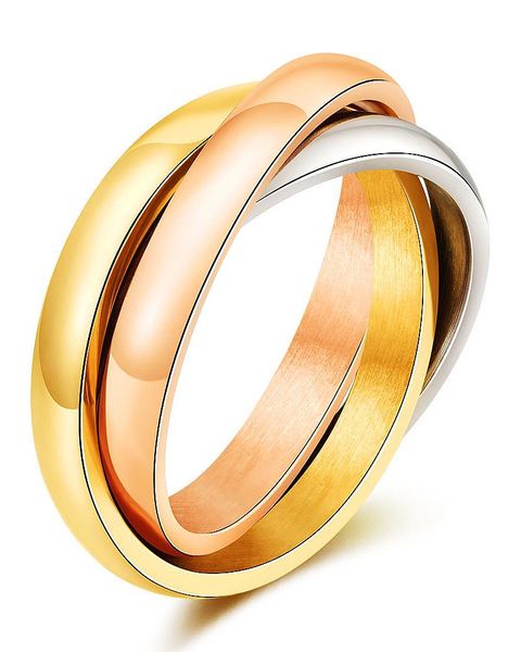 women's ring high polish stainless steel 3-in-1 style rings for women wedding anniversary birthday gift yw252cg1471, Silver
women's ring high polish stainless steel 3-in-1 style rings for women wedding anniversary birthday gift yw252cg1471, Silver