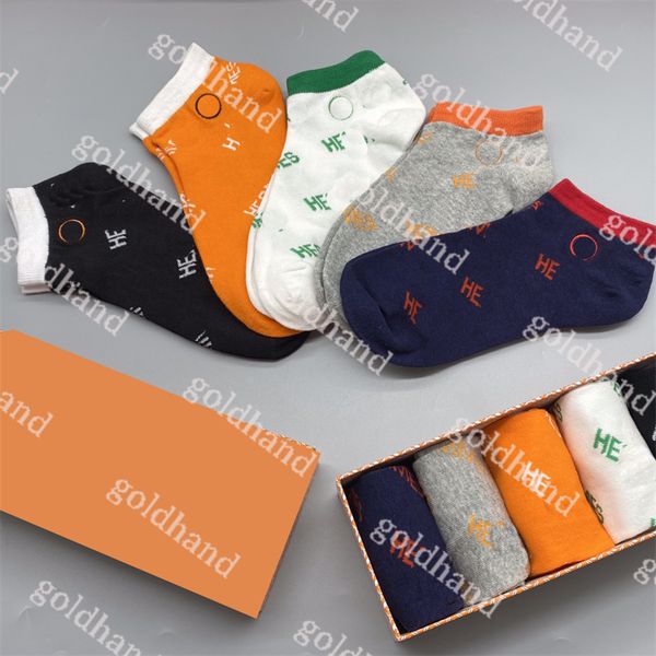 designer men women boat socks five pairs socks embroidery cotton sock fashion letter printed sport socks, Black
designer men women boat socks five pairs socks embroidery cotton sock fashion letter printed sport socks, Black