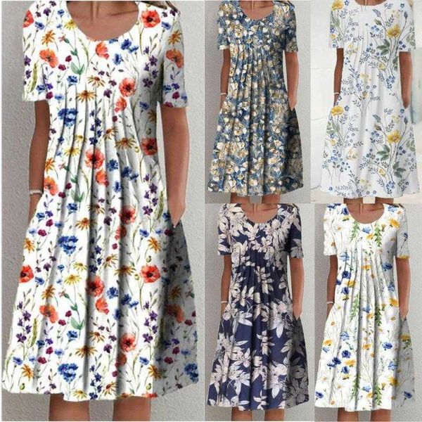 plus size spring casual dresses and summer womens clothing elegant large swing dress round neck digital printed, Black;gray
plus size spring casual dresses and summer womens clothing elegant large swing dress round neck digital printed, Black;gray
