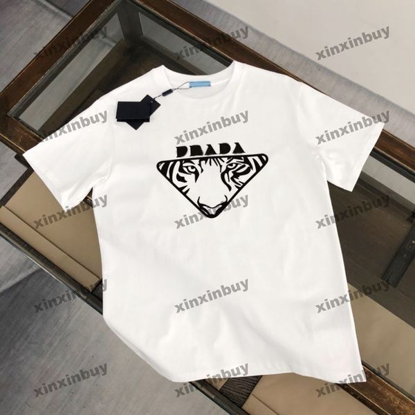 xinxinbuy men designer tee t shirt 23ss tiger triangle label milano letter print short sleeve cotton women black white gray green s-3xl, Black;brown
xinxinbuy men designer tee t shirt 23ss tiger triangle label milano letter print short sleeve cotton women black white gray green s-3xl, Black;brown