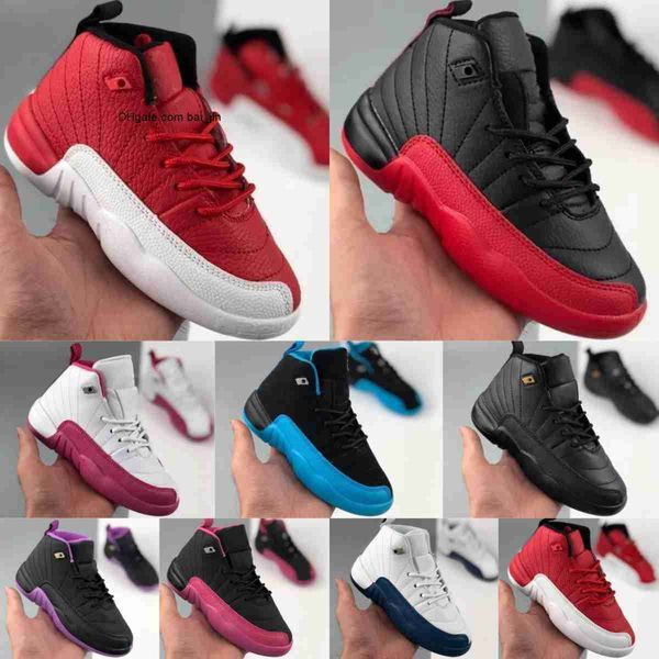 12s kids shoes 12 basketball sneakers sport toddler designers xii outdoor youth flu game boys girls children runner trainers stealth blue ba, Black
12s kids shoes 12 basketball sneakers sport toddler designers xii outdoor youth flu game boys girls children runner trainers stealth blue ba, Black