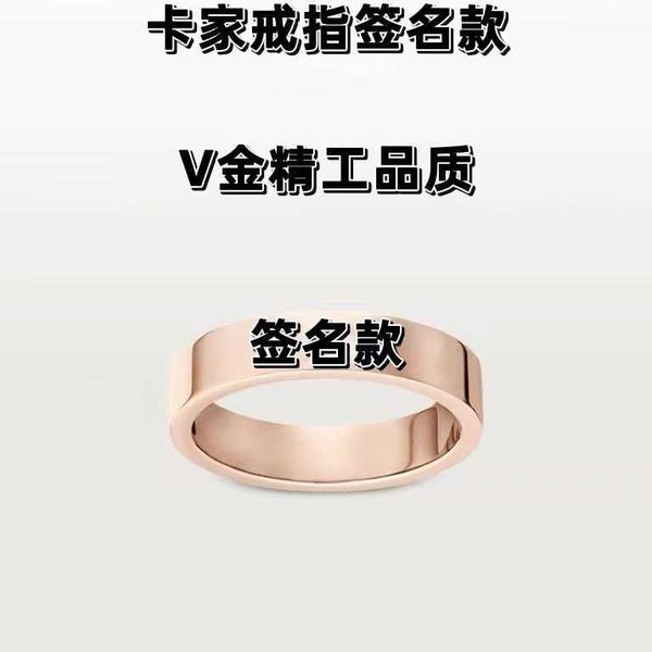 wholesale high-quality c card ring seiko v gold 18k rose signature love series couple gift, Silver
wholesale high-quality c card ring seiko v gold 18k rose signature love series couple gift, Silver