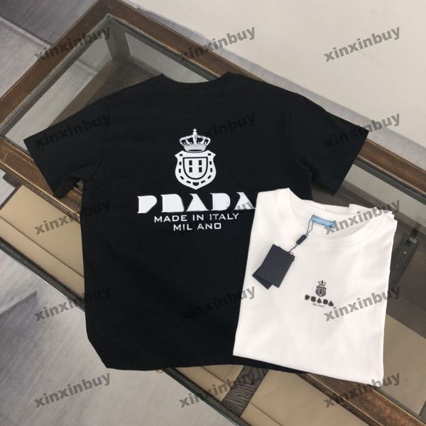 xinxinbuy men designer tee t shirt 23ss bag triangle label milano short sleeve cotton women black white m-3xl, Black;brown
xinxinbuy men designer tee t shirt 23ss bag triangle label milano short sleeve cotton women black white m-3xl, Black;brown