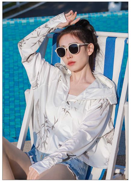 summer new print national style ice silk women's uv protection long sleeve ultra thin coat hooded breathable sun clothingxa4q, Black
summer new print national style ice silk women's uv protection long sleeve ultra thin coat hooded breathable sun clothingxa4q, Black
