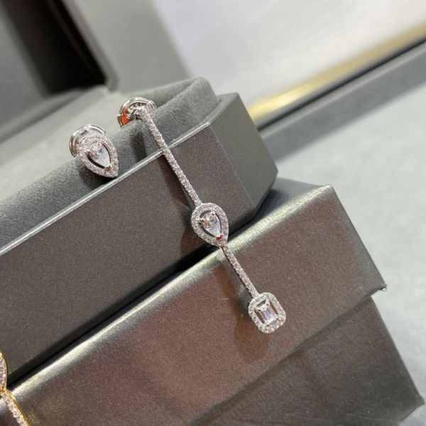 925 sterling silver dangle earrings for girls fashion jewelry brand earrings, Golden;silver
925 sterling silver dangle earrings for girls fashion jewelry brand earrings, Golden;silver