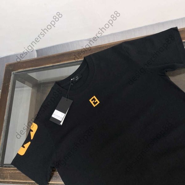 black fandy brand men's t-shirts designer luxury new high grade cotton little monster round neck solid color fashion men's versati, White;black
black fandy brand men's t-shirts designer luxury new high grade cotton little monster round neck solid color fashion men's versati, White;black