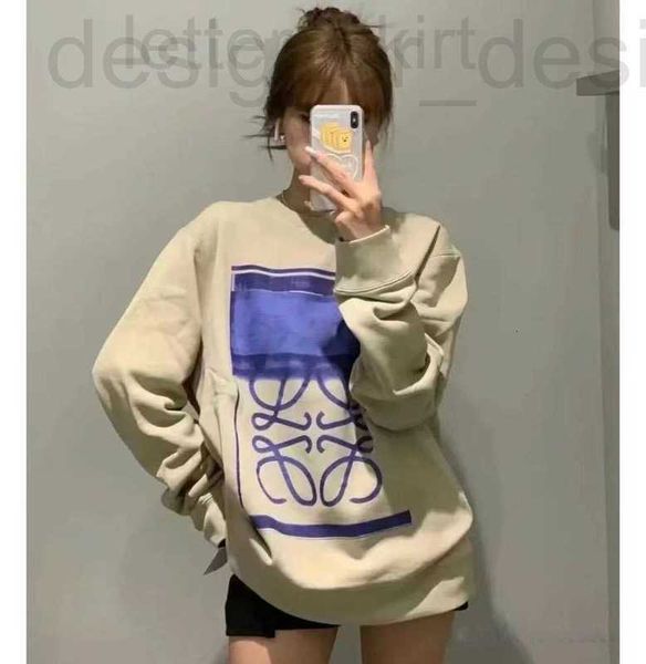 women's hoodies & sweatshirts designer designer restoring 22ss new oil painting graffiti letter printing pullover sweater round neck lo, Black
women's hoodies & sweatshirts designer designer restoring 22ss new oil painting graffiti letter printing pullover sweater round neck lo, Black