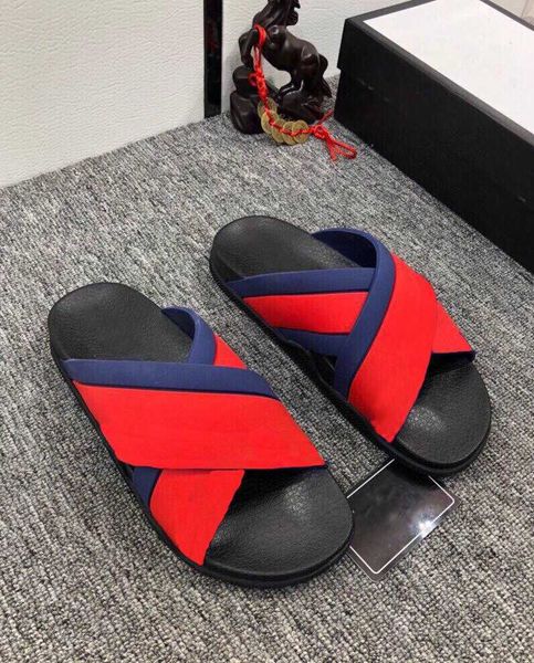 luxury men web stripe rubber slippers women green red white interlocking flat slide flip flops summer beach sandals size 35-46, Black
luxury men web stripe rubber slippers women green red white interlocking flat slide flip flops summer beach sandals size 35-46, Black