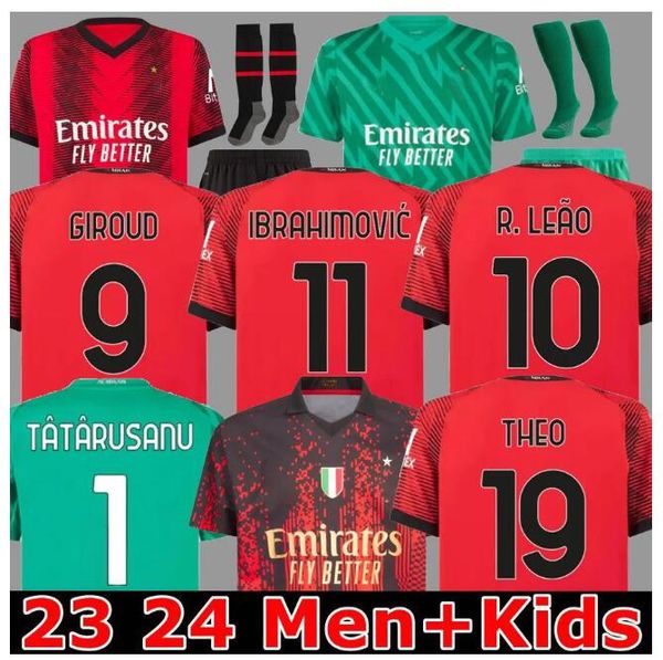 koche ibrahimovic soccer jerseys 2023 2024 ac milans giroud tonali football shirts r. leao theo brahim men kids kit sets 22 23 24 rebic kete, Black;yellow
koche ibrahimovic soccer jerseys 2023 2024 ac milans giroud tonali football shirts r. leao theo brahim men kids kit sets 22 23 24 rebic kete, Black;yellow